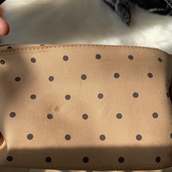 📌Kate Spade Black/ White Stitching Purse Tote - Picture 8 of 10